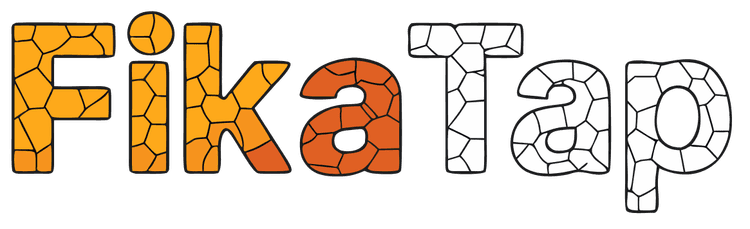 FikaTap - Mindful Coloring Art App Logo