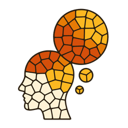Reduce stress icon - FikaTap helps calm your mind through coloring